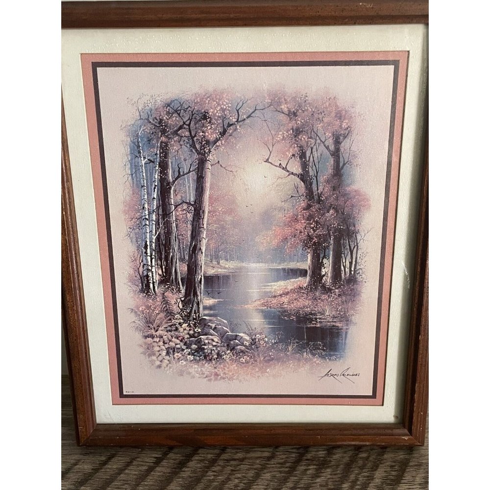 Andres Orpinas signed art print of Stream in the Wood
